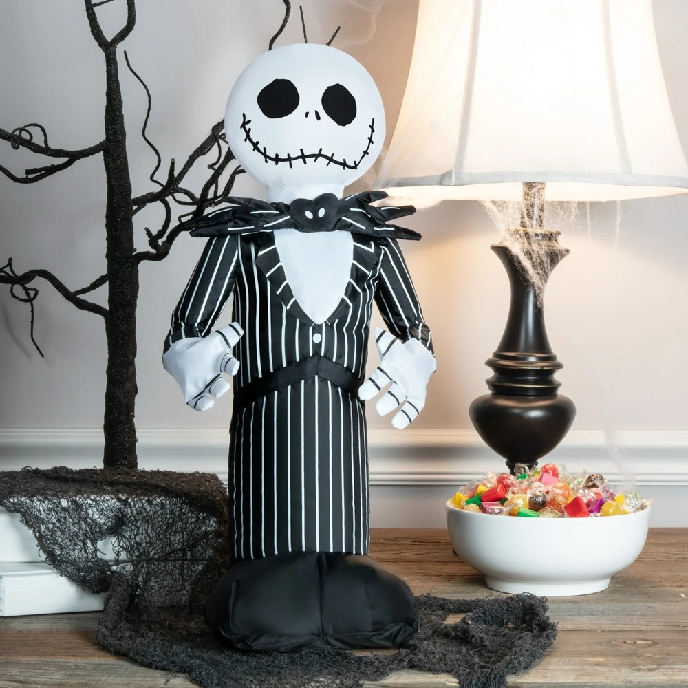 Nightmare‎ Christmas Disney Jack Skellington 20.5 inch Airdorable Inflatable New